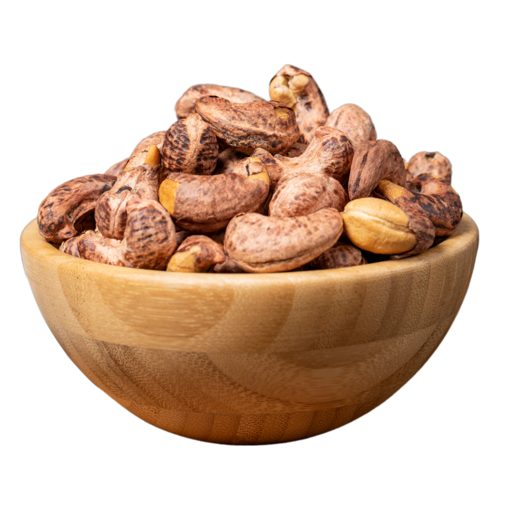 Unpeeled Salt-Roasted cashew product