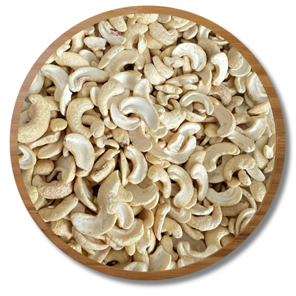 White Splits cashew product