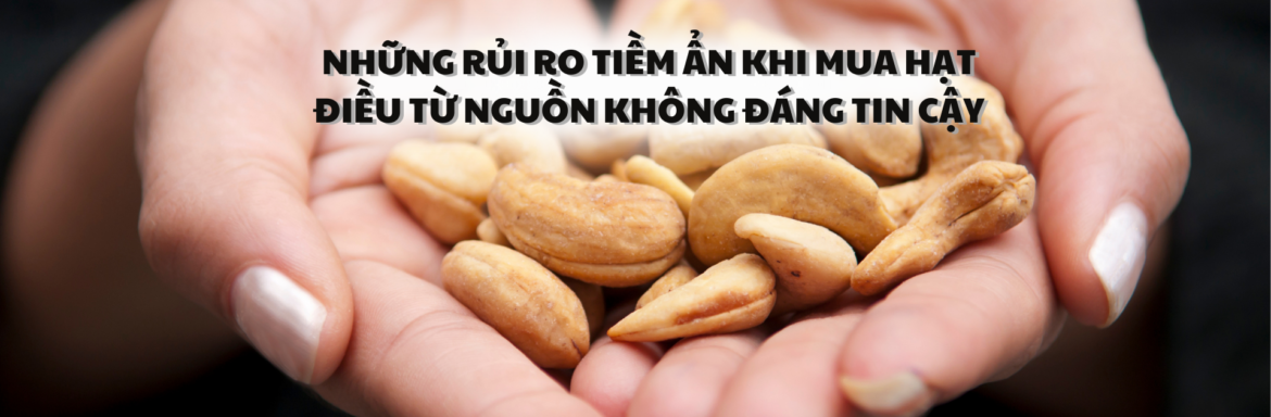 Những rủi ro tiềm ẩn khi mua hạt điều từ nguồn không đáng tin cậy - Hạt Điều Lê Dương