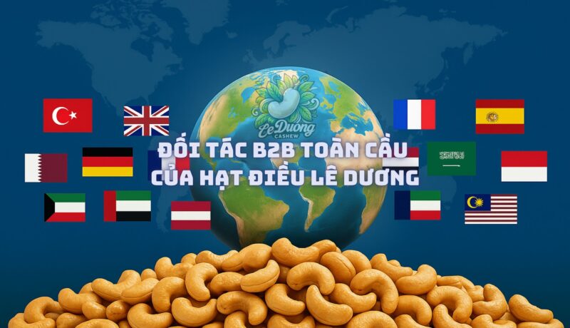 Đối tác B2B toàn cầu Của Hạt Điều Lê Dương