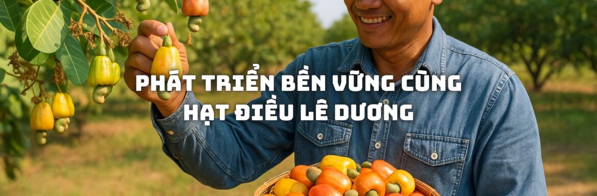 Phát Triển Bền Vững Cùng Hạt Điều Lê Dương