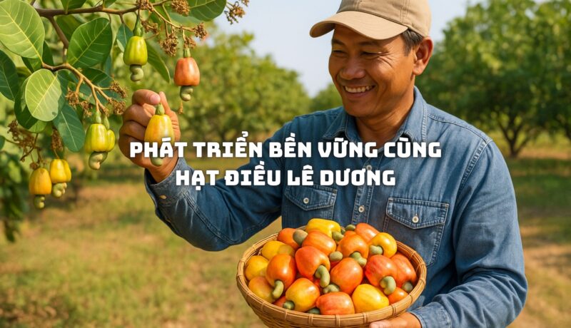 Phát Triển Bền Vững Cùng Hạt Điều Lê Dương