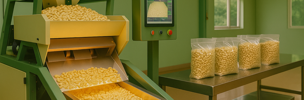 Quality Control & AI Processing in Le Duong Cashew