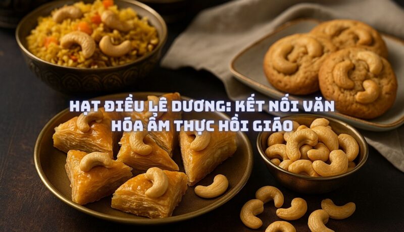 Hạt Điều Lê Dương Kết Nối Văn Hóa Ẩm Thực Hồi Giáo
