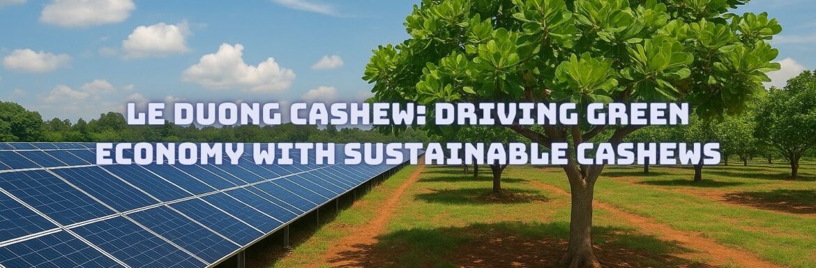 Le Duong Driving Green Economy with Sustainable Cashews