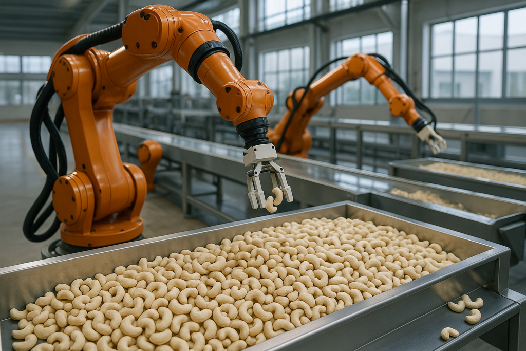 Le Duong Cashew: Machines Support Human In Factories