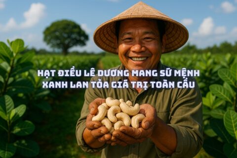 Hạt Điều Lê Dương Sứ Mệnh Xanh Lan Tỏa Giá Trị Toàn Cầu