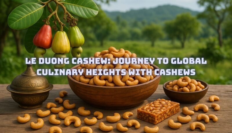 Le Duong Cashew Journey to Global Culinary Heights with Cashews