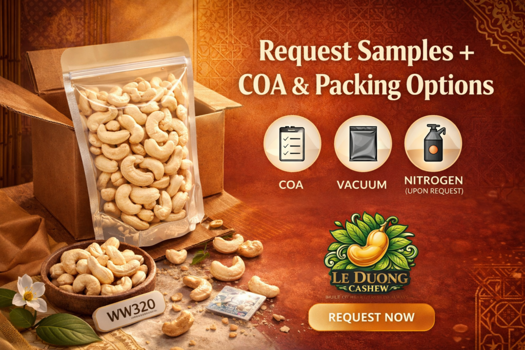 New Crop 2026 and Old Crop Cashews Key Differences - COA, Packaging Standard