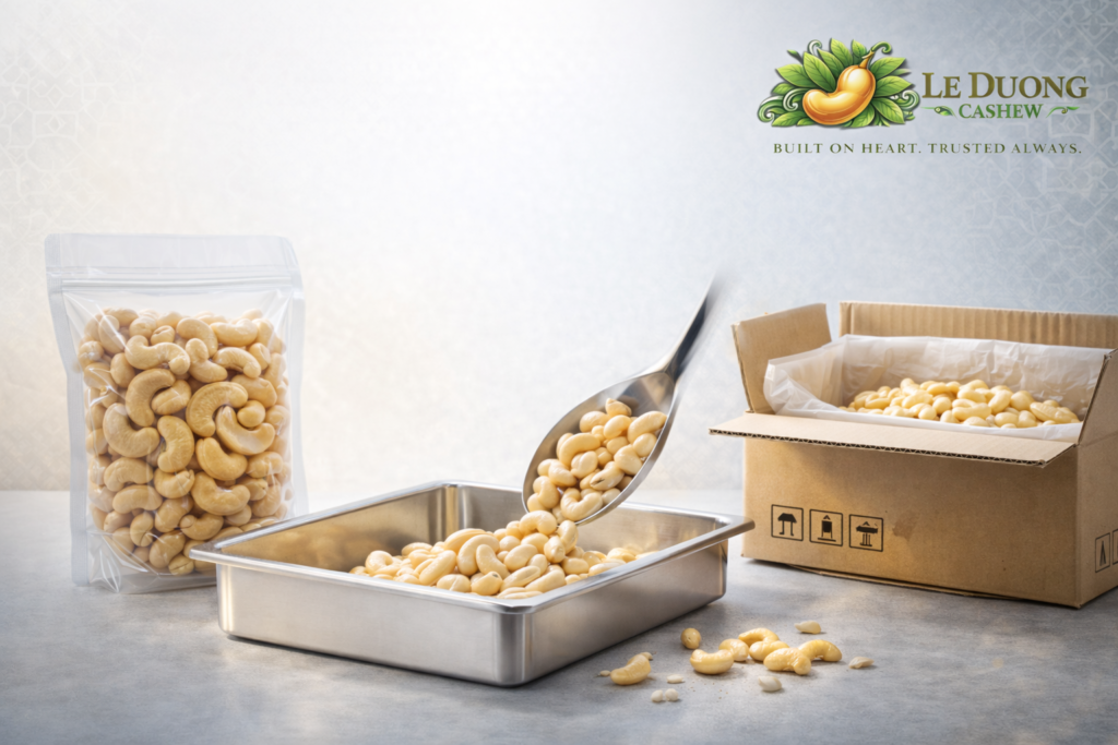 Vietnam Cashew Grades WW160 vs WW180