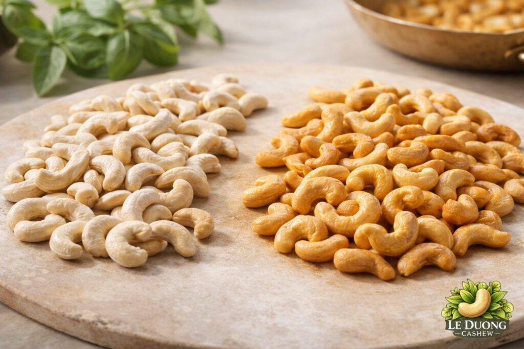 Cashew Kernels Brown Unevenly During Frying