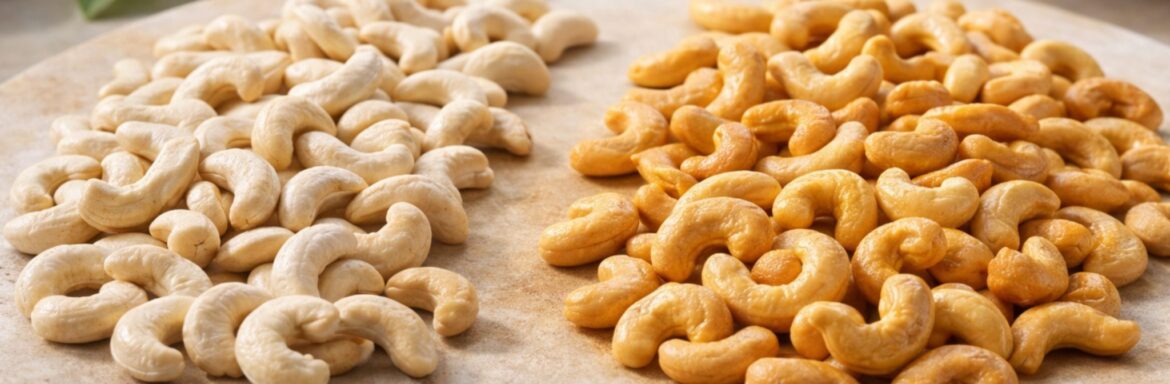 Cashew Kernels Brown Unevenly During Frying