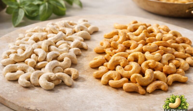 Cashew Kernels Brown Unevenly During Frying