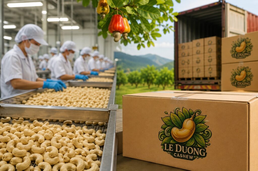 Vietnam origin cashew supply chain